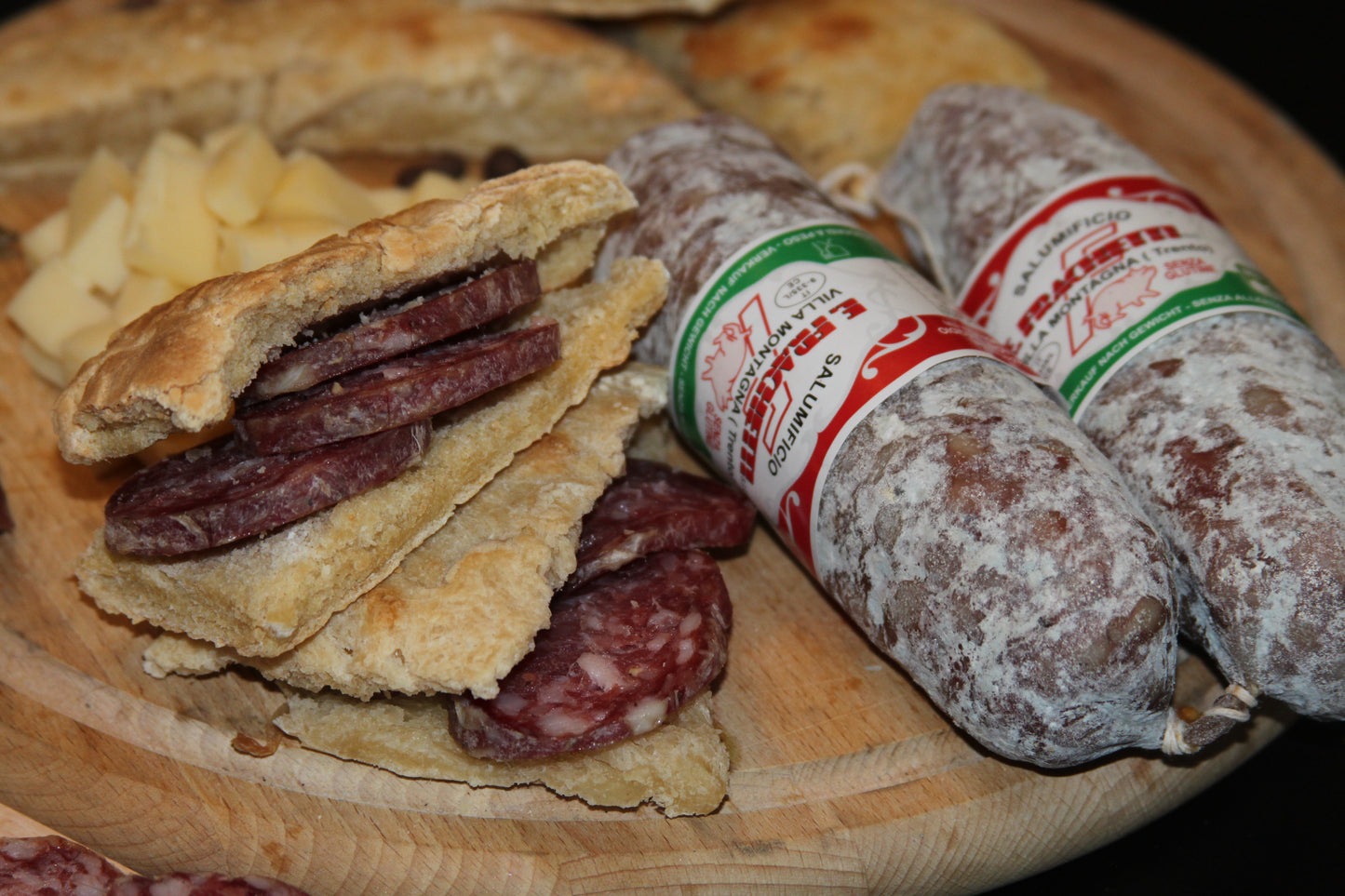 Seasoned Lucanica brand Quality of Trentino (200g)