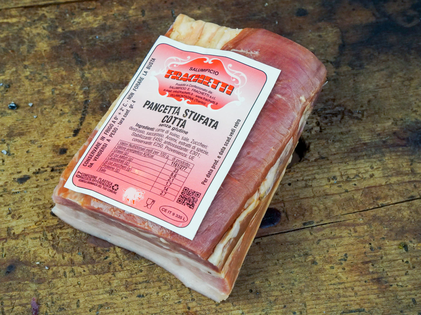Stewed cooked bacon (400g)