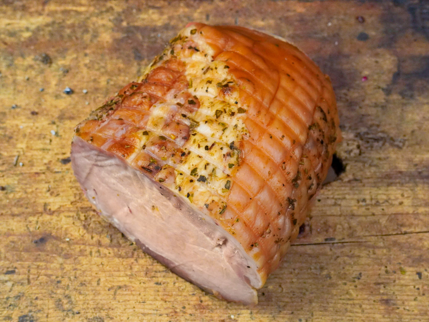 Baked speck ham