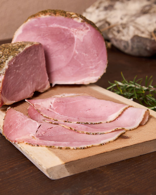 Baked speck ham