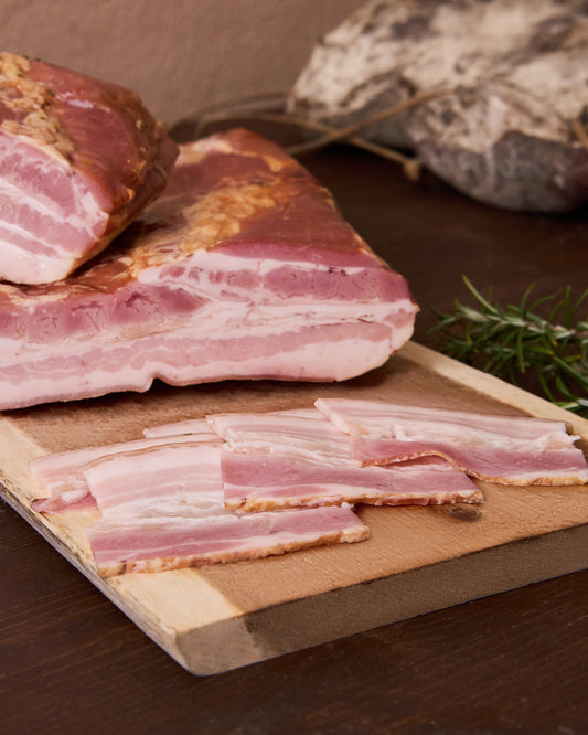Stewed cooked bacon (400g)