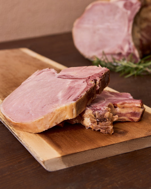 Sliced ​​smoked loin (350g)